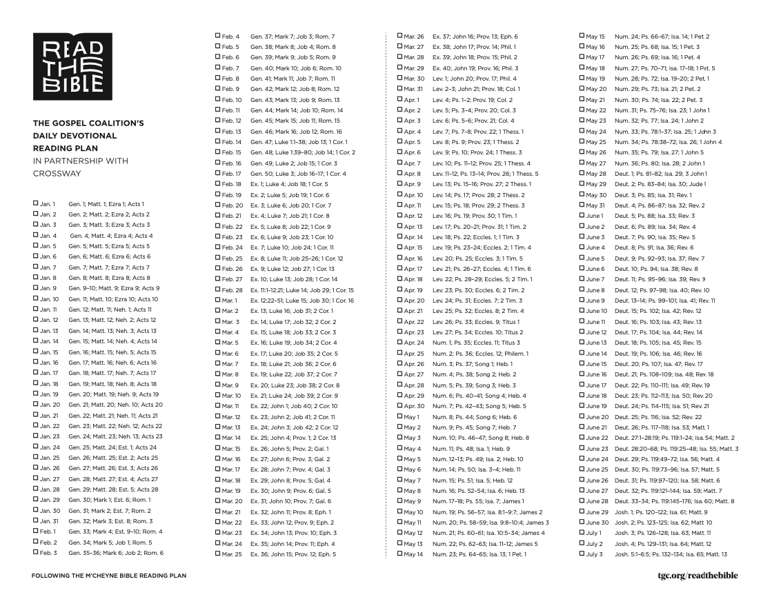 365 Day Reading Plan