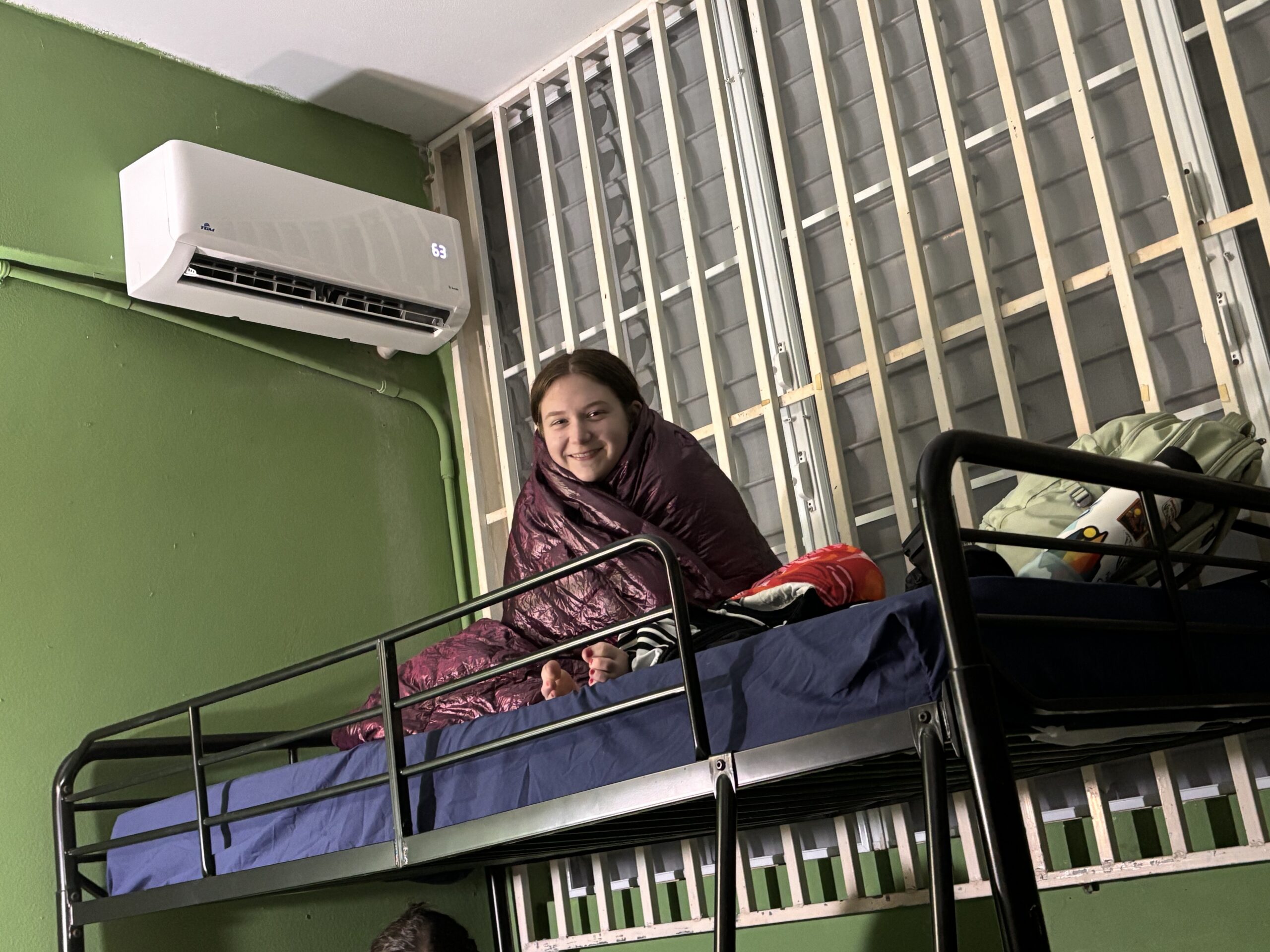 Project "Beat the Heat" - the new A/C units in the living quarters are obviously working well (according to Marlee Jernigan)!