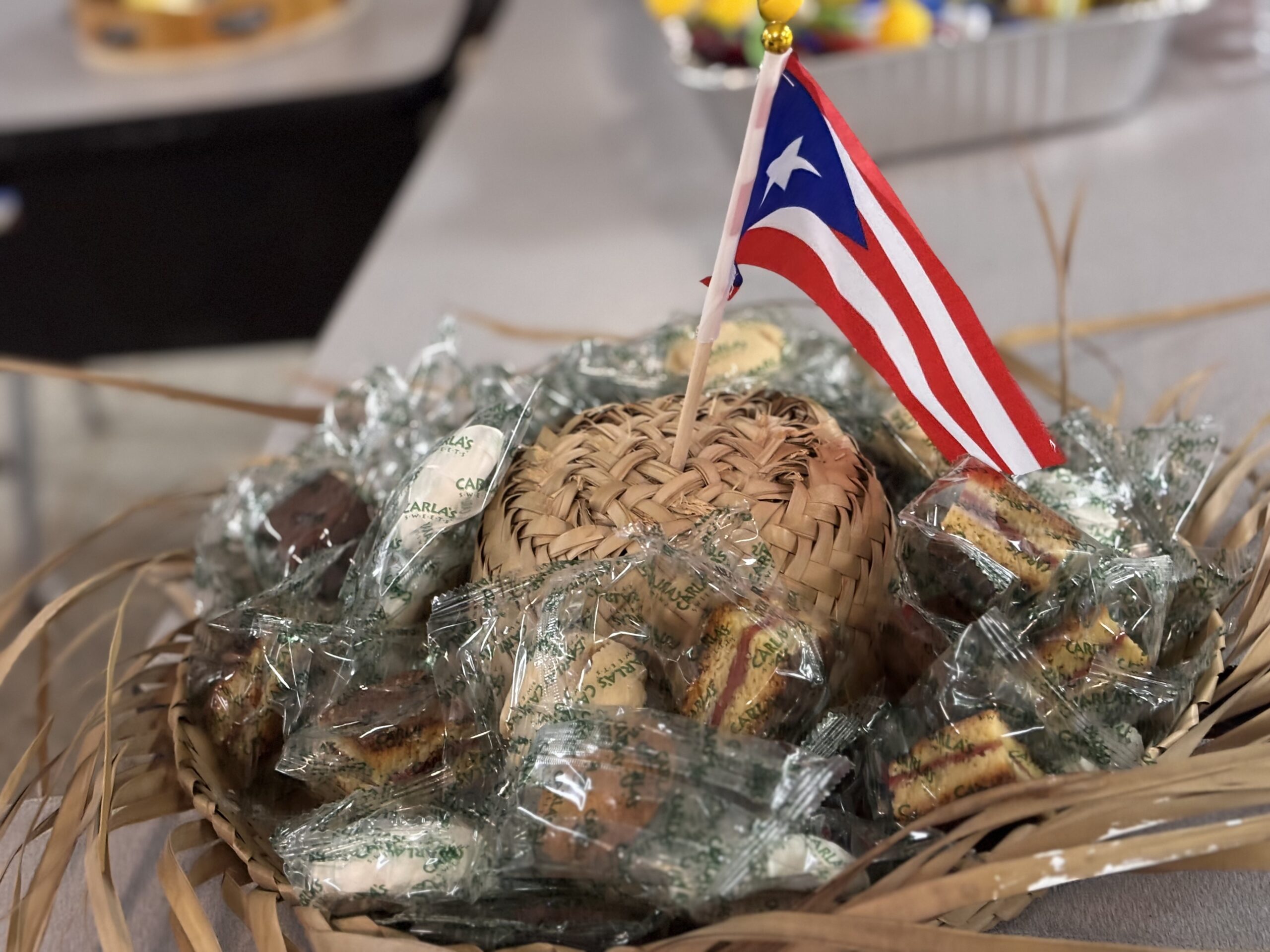 Our hosts even decorated the dining hall for us to get us in the Puerto Rican spirit.