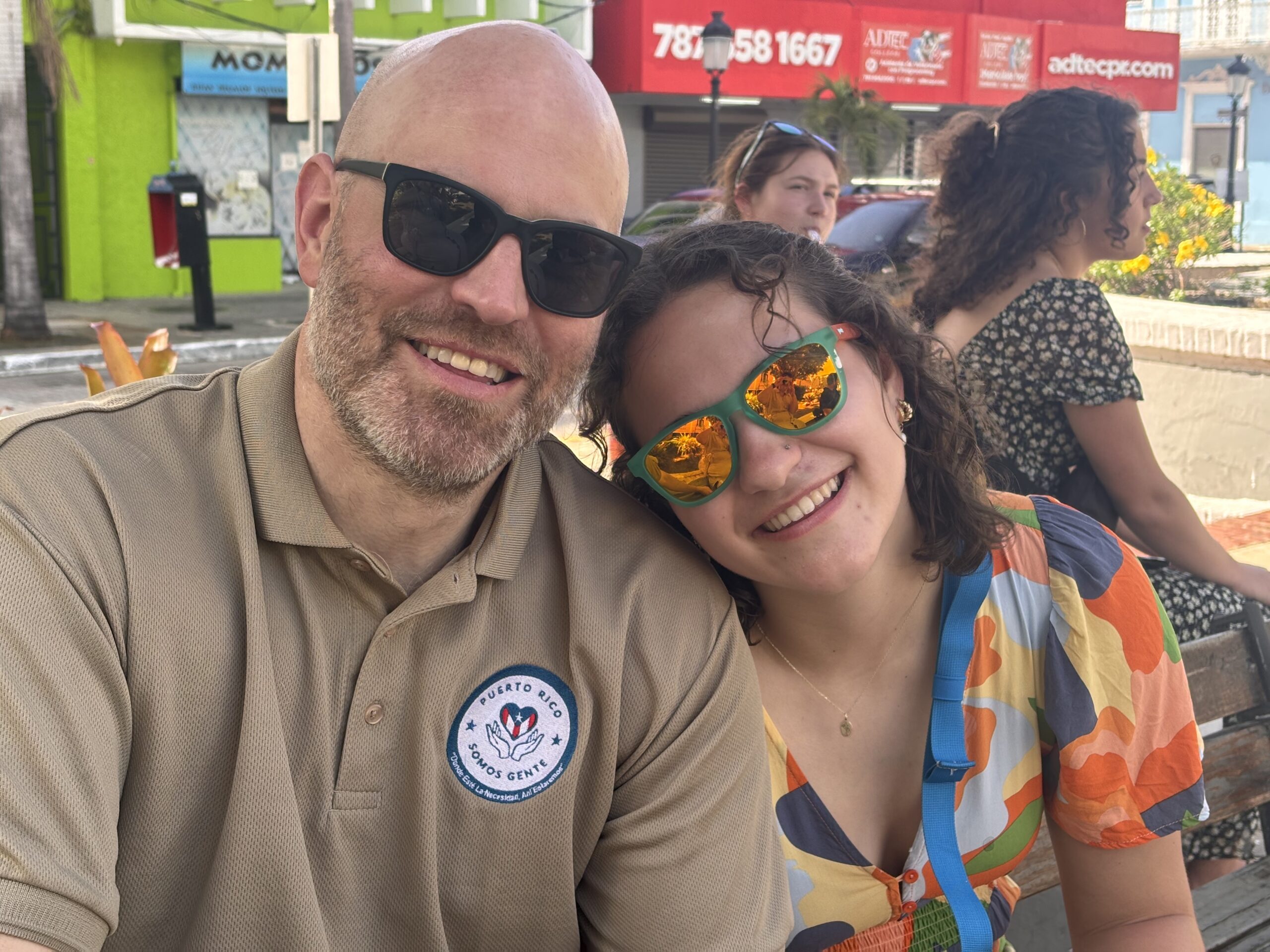 Father/daughter duo, Dan & Leah Morse, were so thankful to be able to return to Puerto Rico together again.